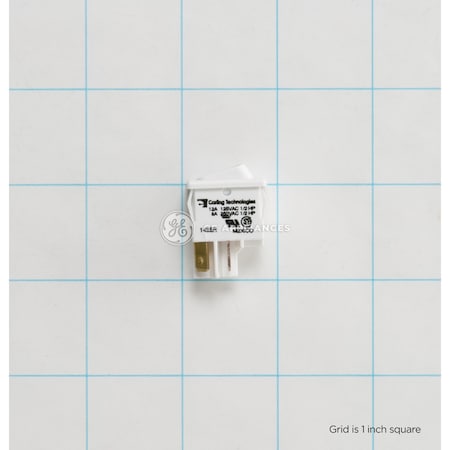Ge WB24T10167 GE Oven Switch Rocker Element White WB24T10167
